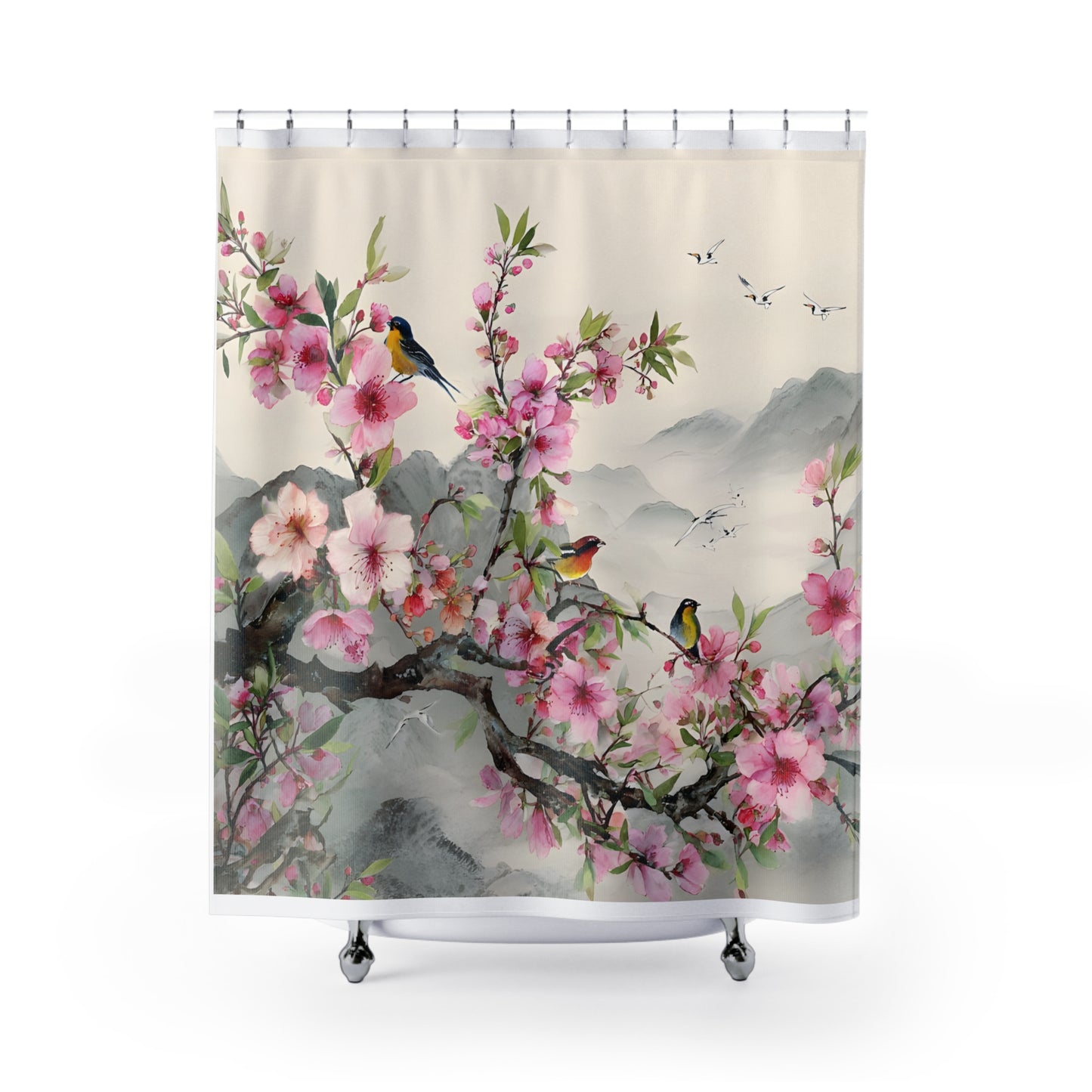 Shower Curtain:  Misty Spring 2
